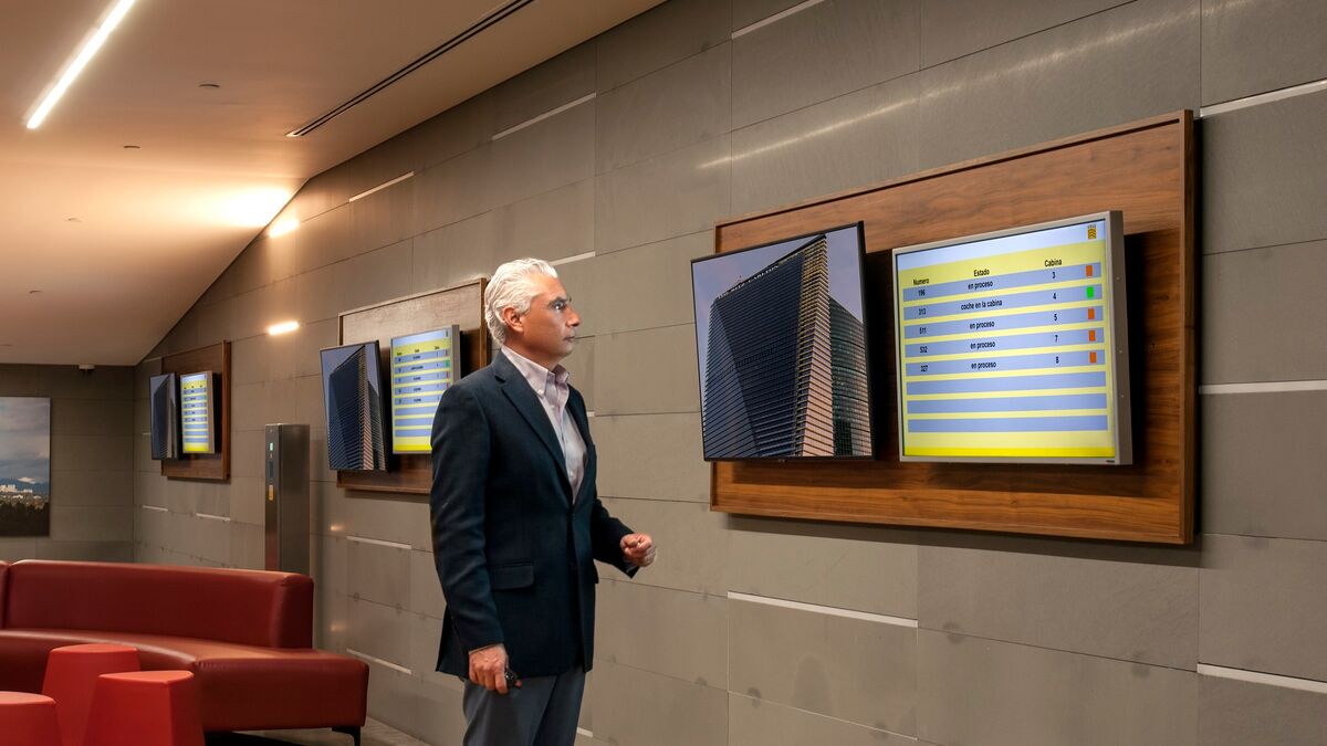Parking system from the inside