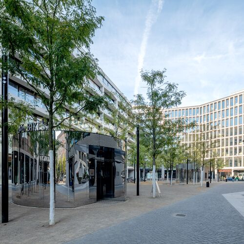 Launch of a bicycle parking system in Berlin