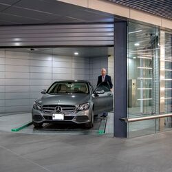 Parking system from the inside