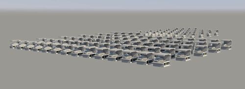 Visualisation of numerous small car park systems