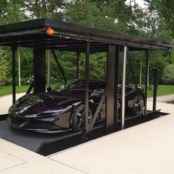 Parking system with ca