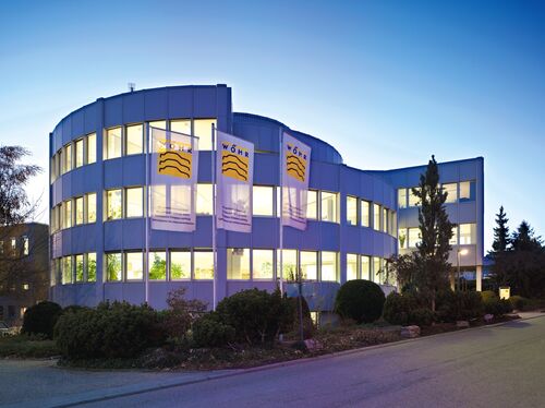 Exterior view of the WÖHR Autoparksysteme GmbH premises