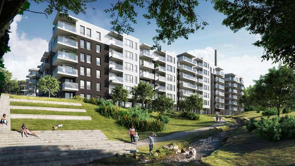 Exterior view of a project in Oslo
