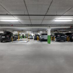 The Parking Platform 601 units are shown from the rear.