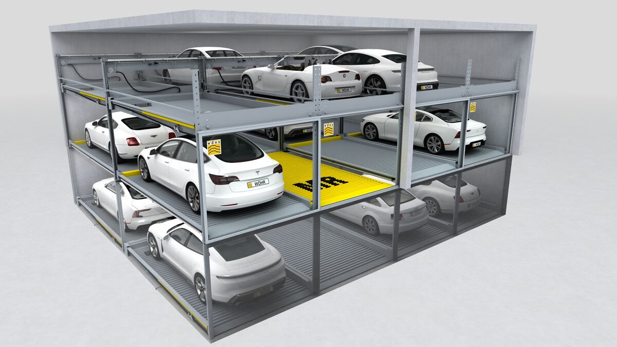 Visualisation of a parking system