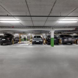 The Parking Platform 601 units are shown from the rear.