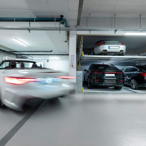 The parkingsystem "Parklift 450" by WÖHR