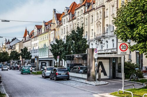 Overview of Donnersberger Straße