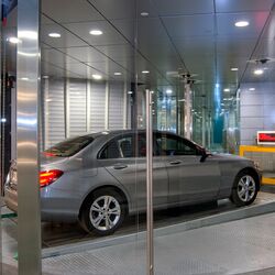 Parking system from the inside