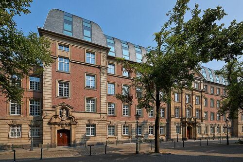Exterior view of the Kameha building in Düsseldorf